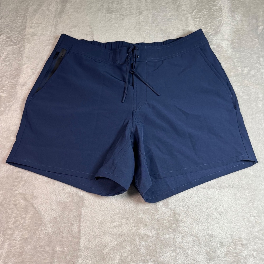 NWT Ten Thousand Mens The Foundation Short 5" L Unlined Navy Blue